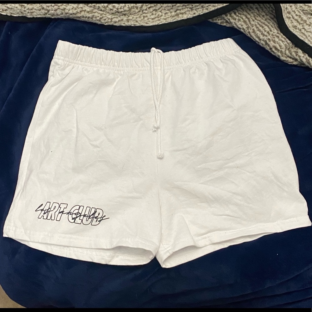 New LaurDIY White Comfy Shorts